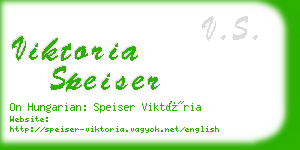 viktoria speiser business card